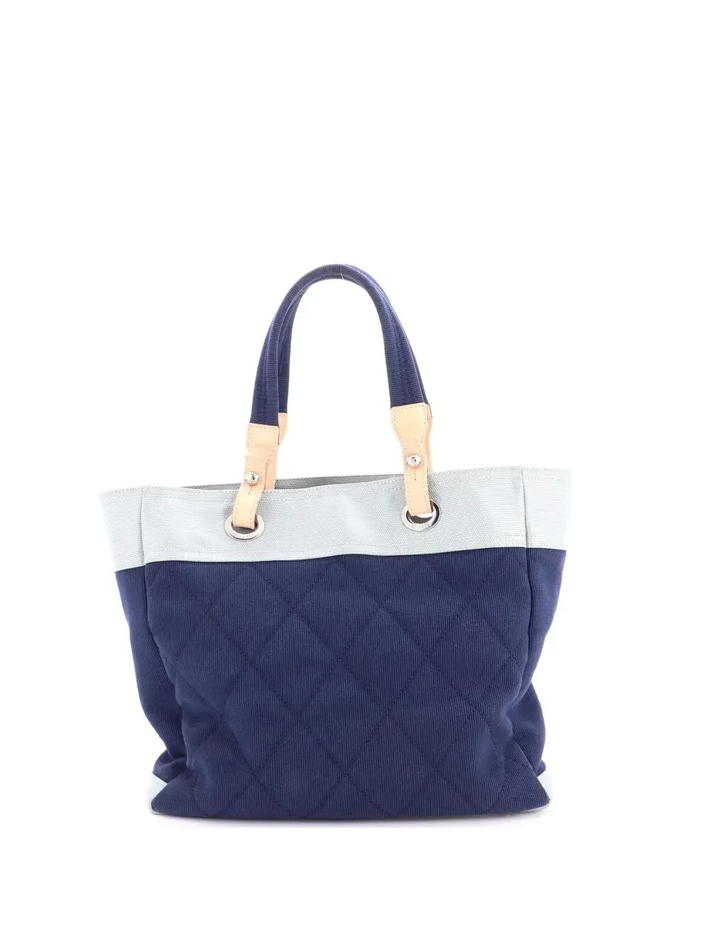 Chanel Biarritz Tote Quilted Canvas #276653C10B